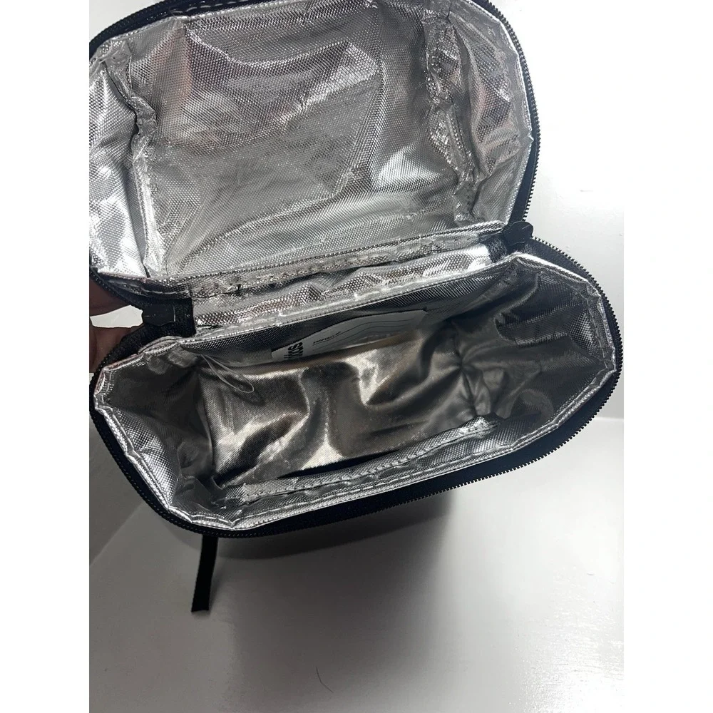 Adidas Excel Insulated Lunch Bag Gray Lunchbox Cooler Tote Meal Prep Picnic Kit